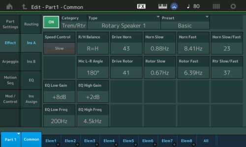 MODX: Rotary speaker (part 5) - Sand, software and sound